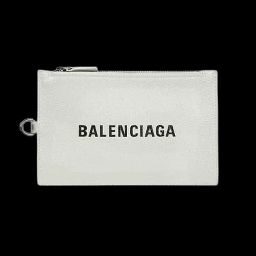 Balenciaga Cash Airpod Holder 'White/Black'