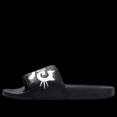 Gucci Pursuit Cat Leather Pool Slide 'Black' (Women's)