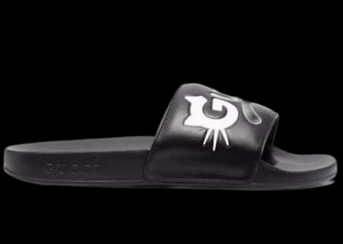Gucci Kitty Logo Slides Black (Women's)