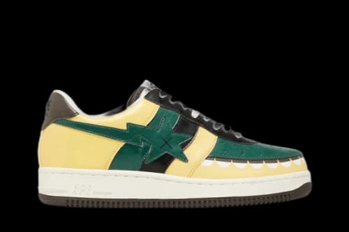 Kaws x Bapesta FS-029 Low 'Chompers - Beige'