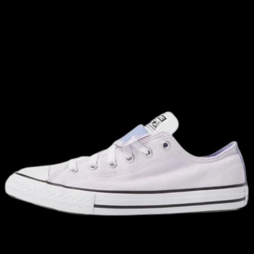 Converse Kids' Double Tongue Palm Trees Low Top Sneaker White