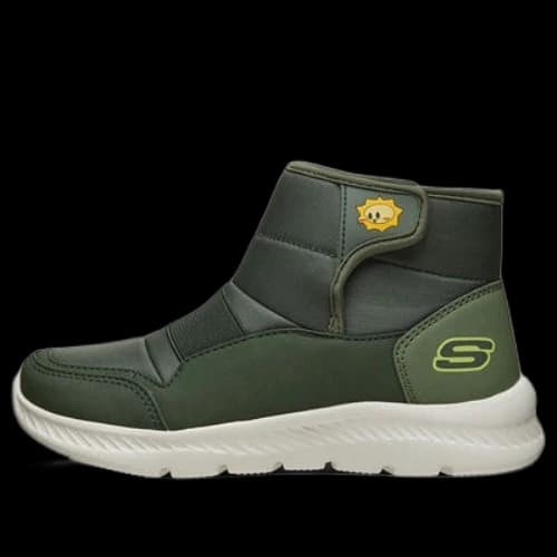 (GS) Skechers Comemory Foamy Boots 'Olive Green'