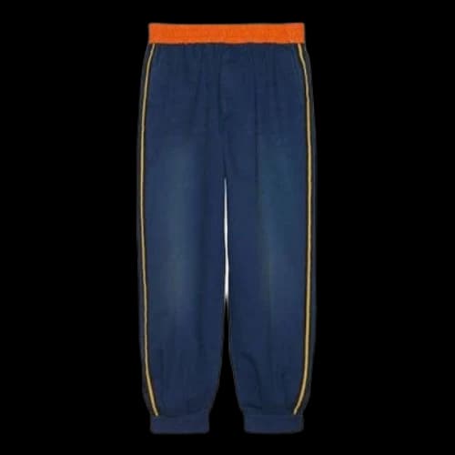 Gucci Technical Jersey Jogging Pant 'Blue'