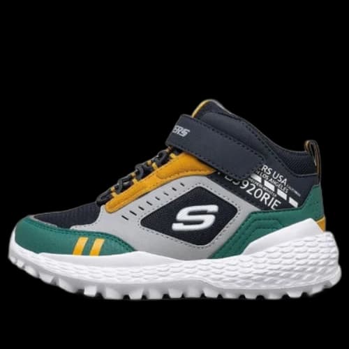 (GS) Skechers Los Angeles Sport Shoes 'Grey Navy Green'