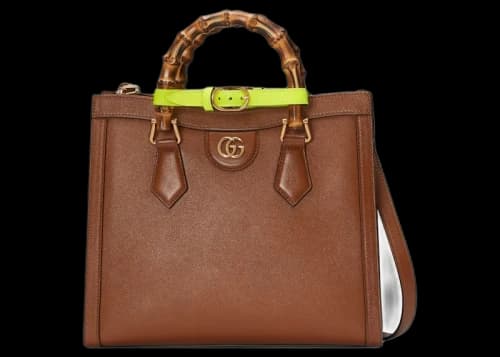 Gucci Diana Small Tote Bag Brown