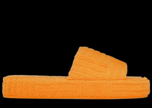 Bottega Veneta Resort Sponge Slide Tangerine