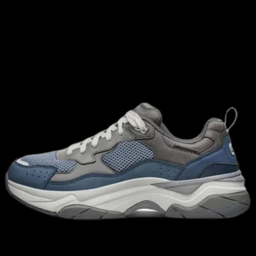 Skechers Staxed Sneakers Grey/Blue/White
