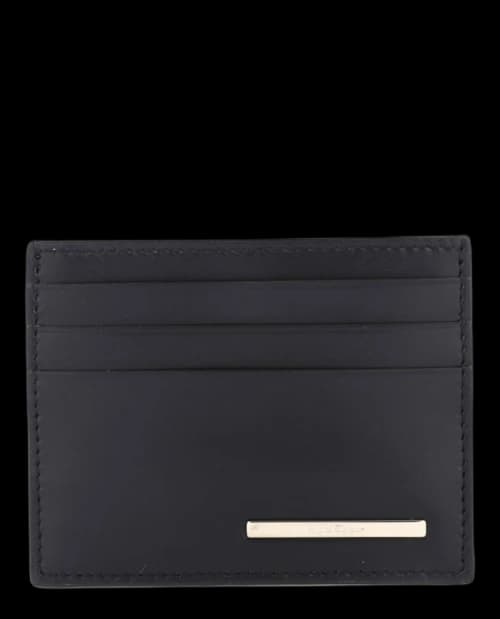 Ferragamo Crosta Card Holder Blue