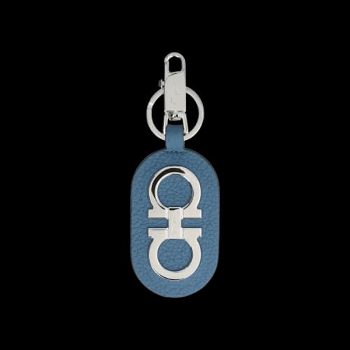 Ferragamo Gancini Key Holder 'Blue'