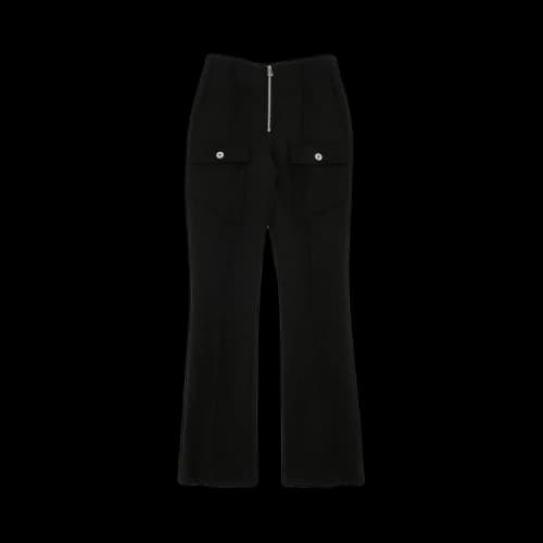 Bottega Veneta Pleat Front Trousers 'Black'