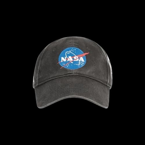 Balenciaga x NASA Baseball Cap 'Black'