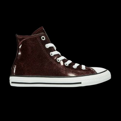 Converse Chuck Taylor All Star High GS 'Glitter Dark Burgundy'