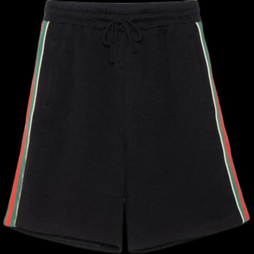 Gucci GG Jacquard Gersey Bermuda Short 'Black'