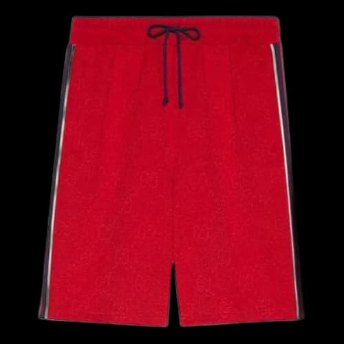 Gucci GG Knitted Shorts 'Red'