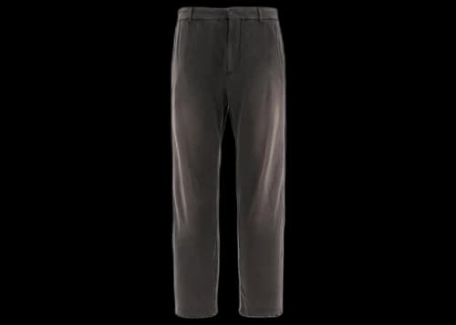 Balenciaga Worn Out Cotton Knit Trousers Black