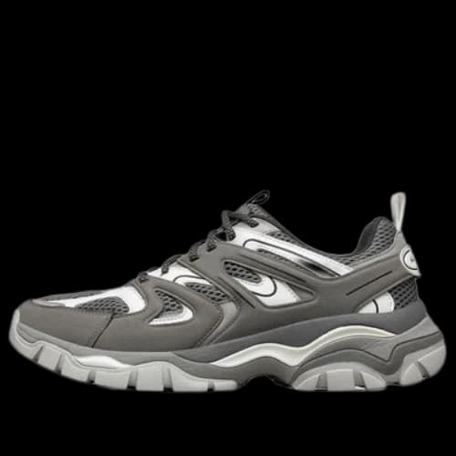 Skechers Stak-Ultra Low-Top Running Shoes Grey/White