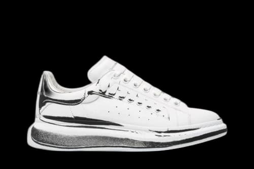Alexander McQueen Oversized Sneaker 'Stamped - White'