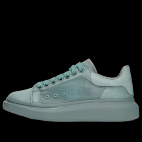 Alexander McQueen Double Mesh Oversized Sneakers 'Turquoise'