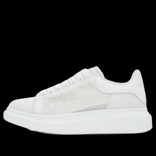 Alexander McQueen Double Mesh Oversized Sneakers 'White'