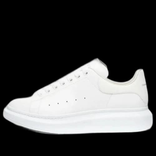 Alexander McQueen Glow In The Dark Heel Tab 'White'