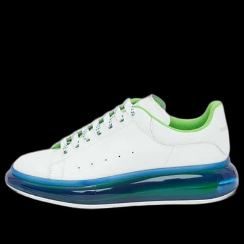 Alexander McQueen Oversized Sneaker 'Transparent Sole - White Blue'