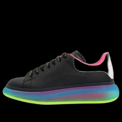 Alexander McQueen Oversized Sneaker 'Transparent Sole - Black Gradient'