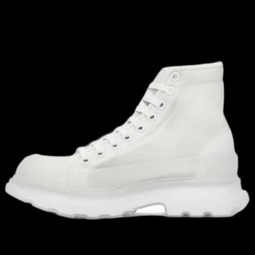 Alexander McQueen Tread Slick Boots 'Clear'