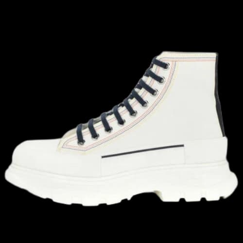 Alexander McQueen Tread Slick High Sneakers 'Off-White'