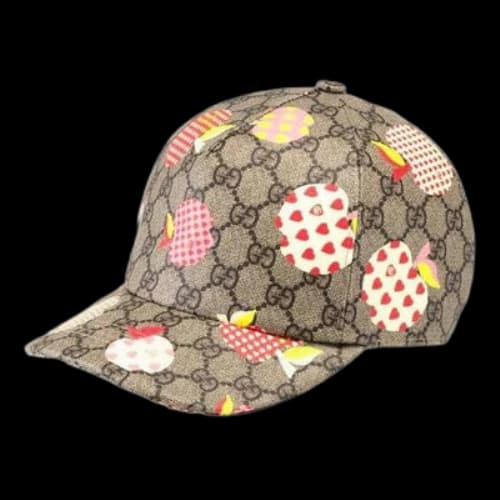 Gucci GG Supreme Baseball Hat 'Beige Ebony'