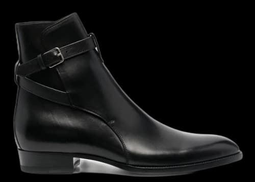 Saint Laurent Wyatt Jodhpur Boot Black