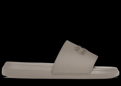 Alexander McQueen Logo Slides Stone