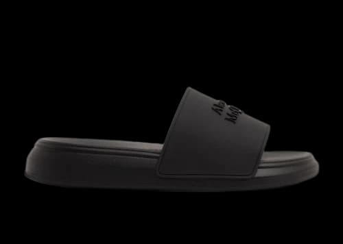 Alexander McQueen Pool Slide Black
