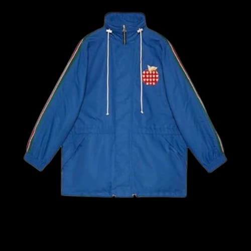 Gucci Les Pommes Nylon Jacket 'Blue'