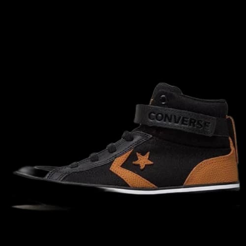 Converse Pro Blaze Strap Sneakers K Black/Orange/Yellow