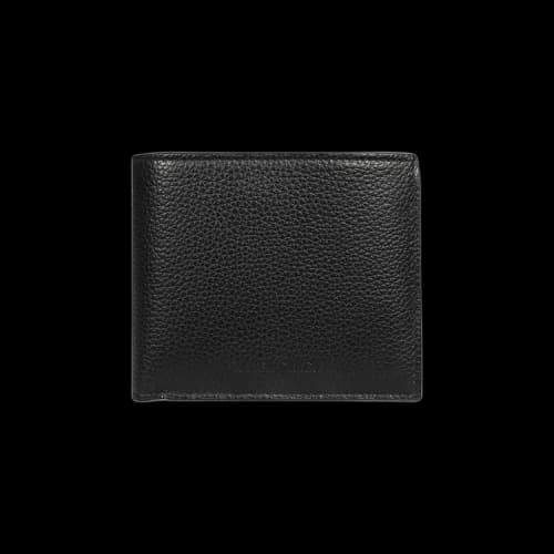 Balenciaga Essential Square Folded Coin Wallet 'Black'