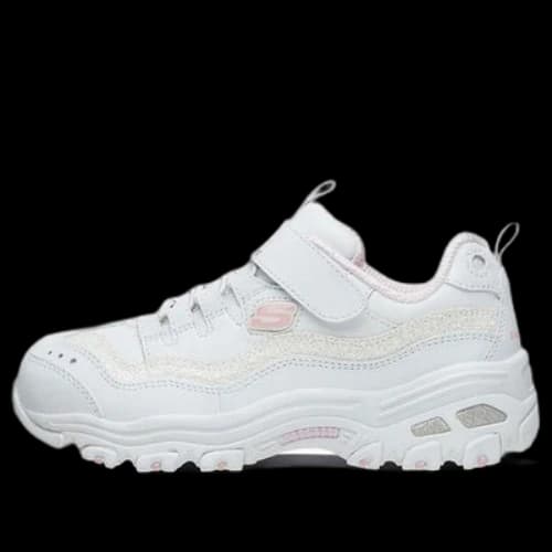 (GS) Skechers DLites 1.0 'White Pink'