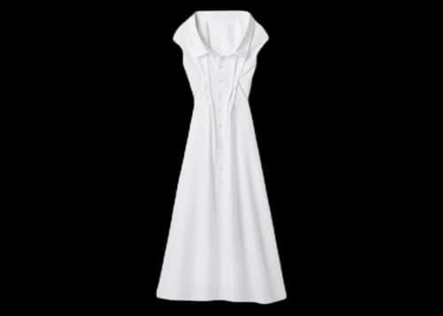 Gap Zac Posen Poplin Shirtdress Optic White