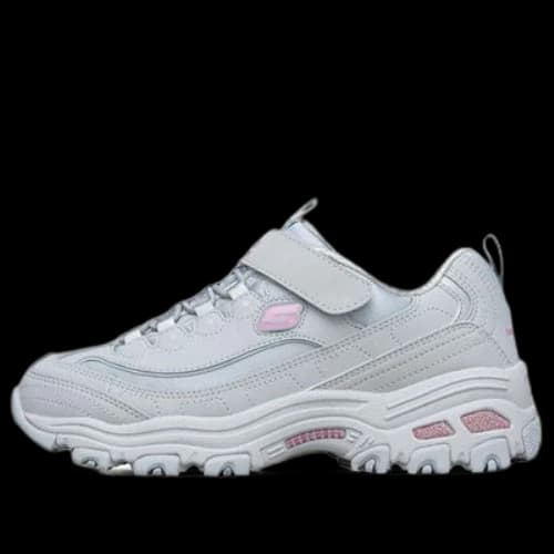 (GS) Skechers D'Lites 'Light Blue Pink'