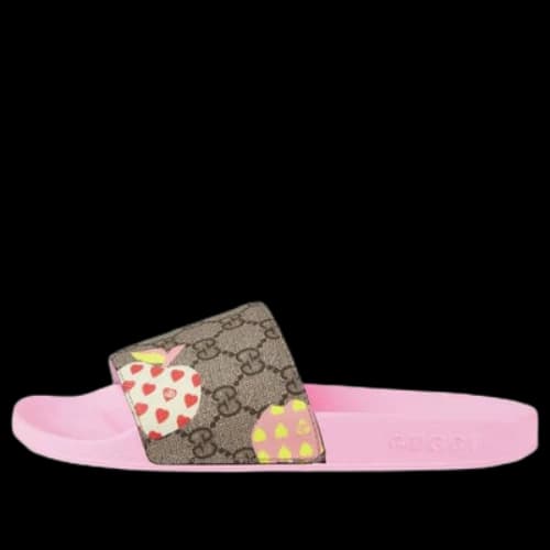Gucci Slide Les Pommes Slide Sandal 'Light pink' (Women's)