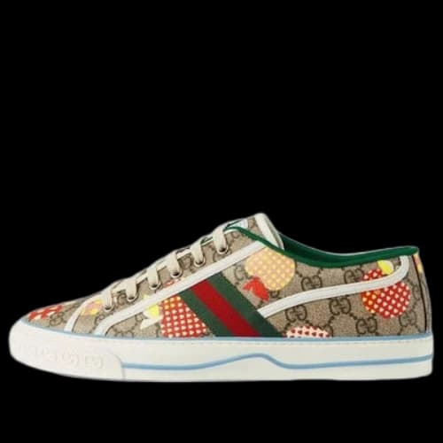 Gucci Les Pommes Tennis 1977 Sneakers 'Beige Multi'