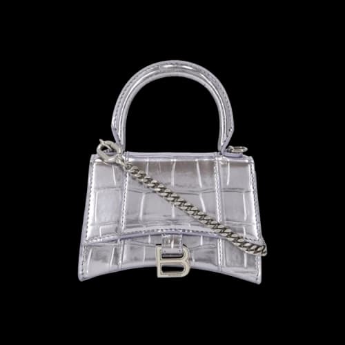 Balenciaga Mini Hourglass Top Handle Bag 'Lilac'