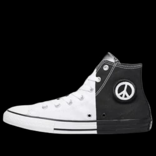 Converse Chuck Taylor All Star Hi Seek Peace 'Black White'