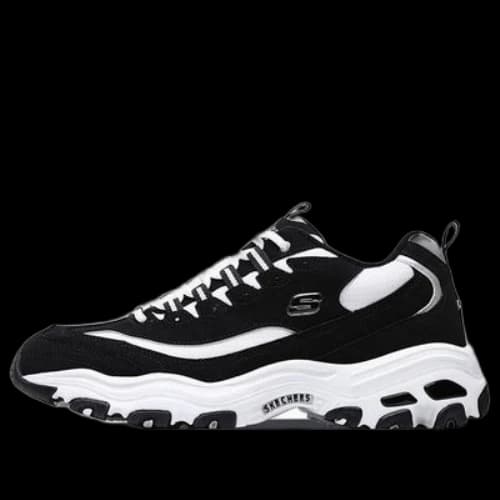 Skechers D'Lites 1.0 'Black White'