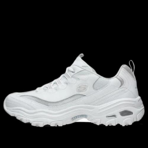 Skechers D'Lites 1.0 low Running Shoes Grey/White