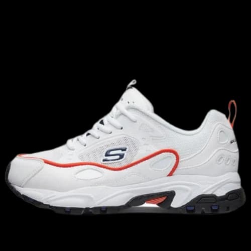 Skechers Stamina Running Shoes White/Red/Black