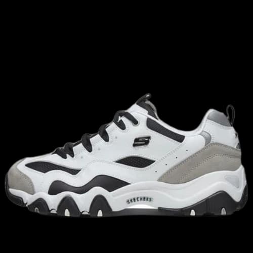 Skechers Dlites 2.0 'White Black Gray'