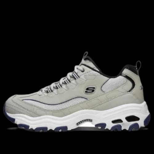 Skechers D'Lites 1.0 Sports Shoes Grey/Blue