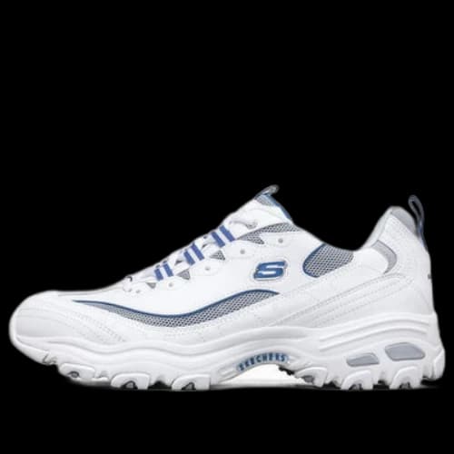 Skechers D Lites 1.0 White/Blue