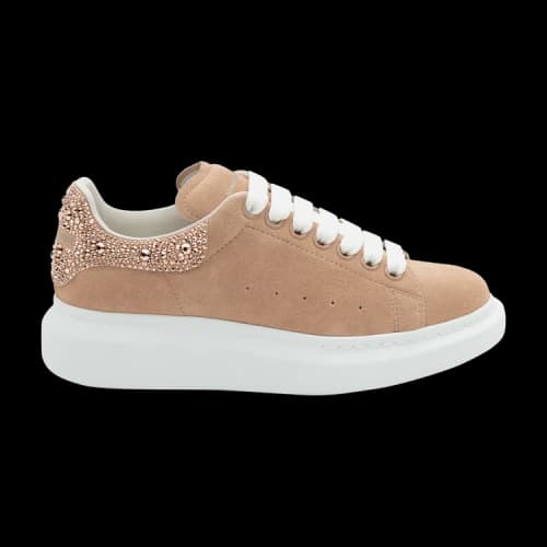 Alexander McQueen Oversized Sneaker 'Rose Gold Crystals' (Women's)