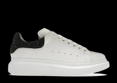Alexander McQueen Oversized White Black Crystals (Women's)